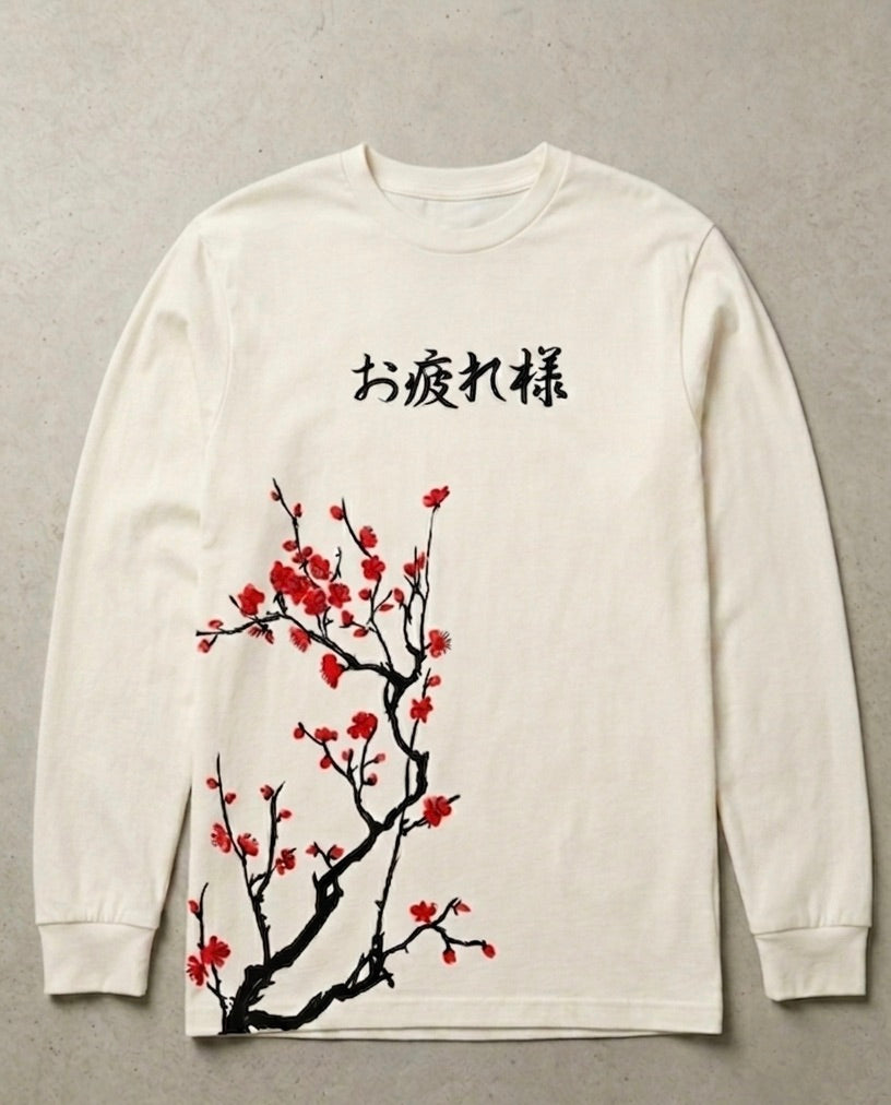 Cherry blossom Men's Full Sleeve Tee